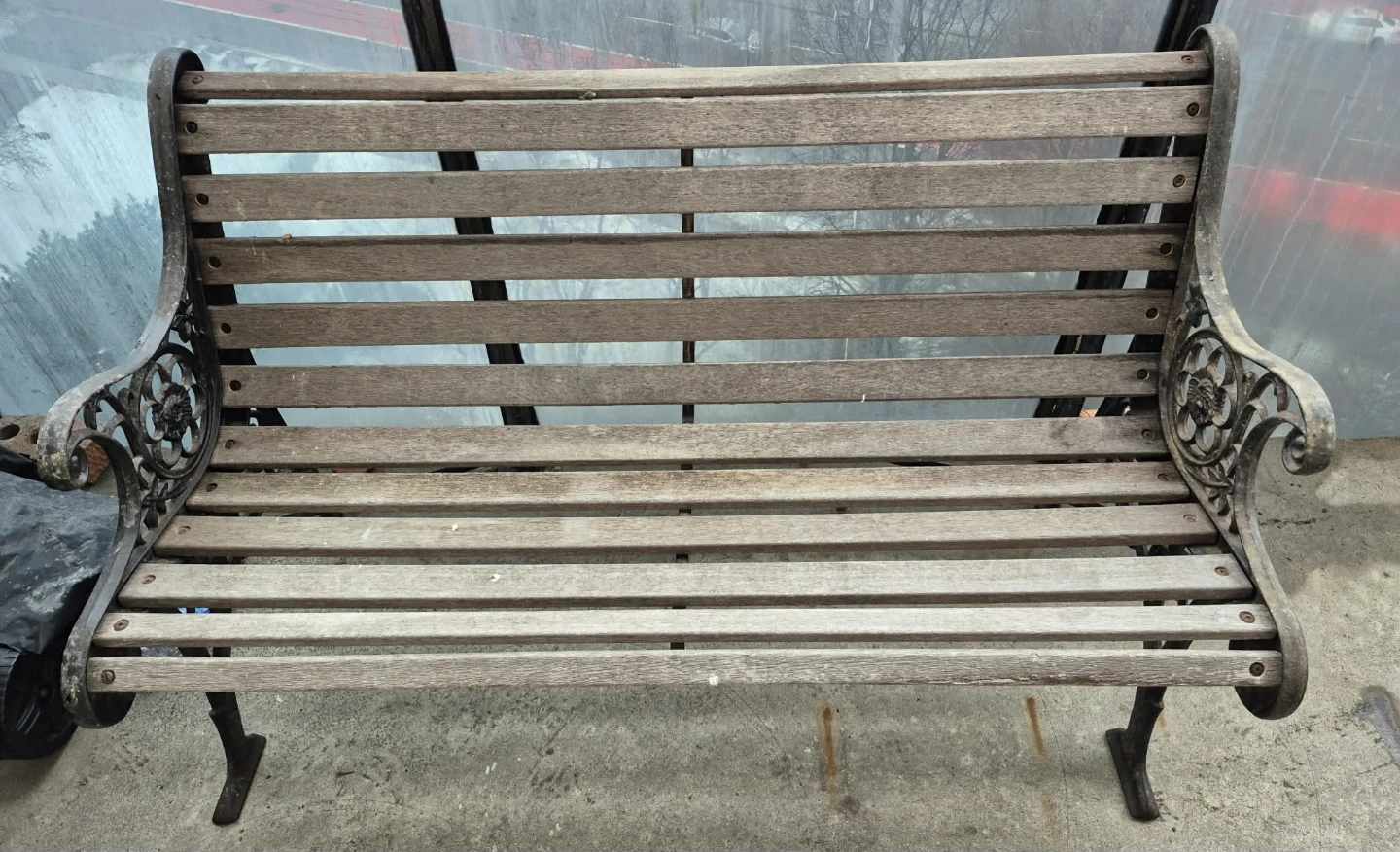 Outdoor bench - photo 5