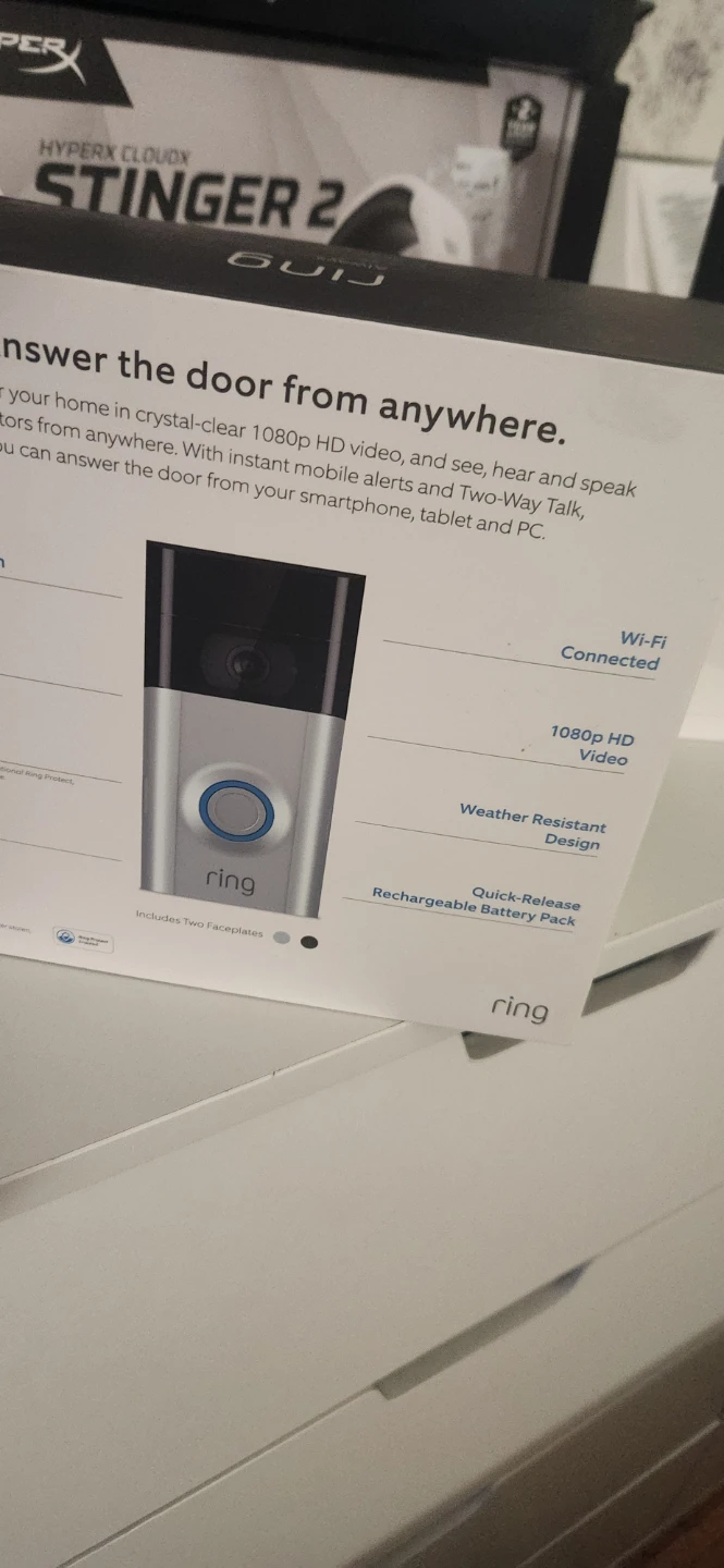 Ring Video Doorbell 2 - Wire-Free Video Doorbell - photo 2