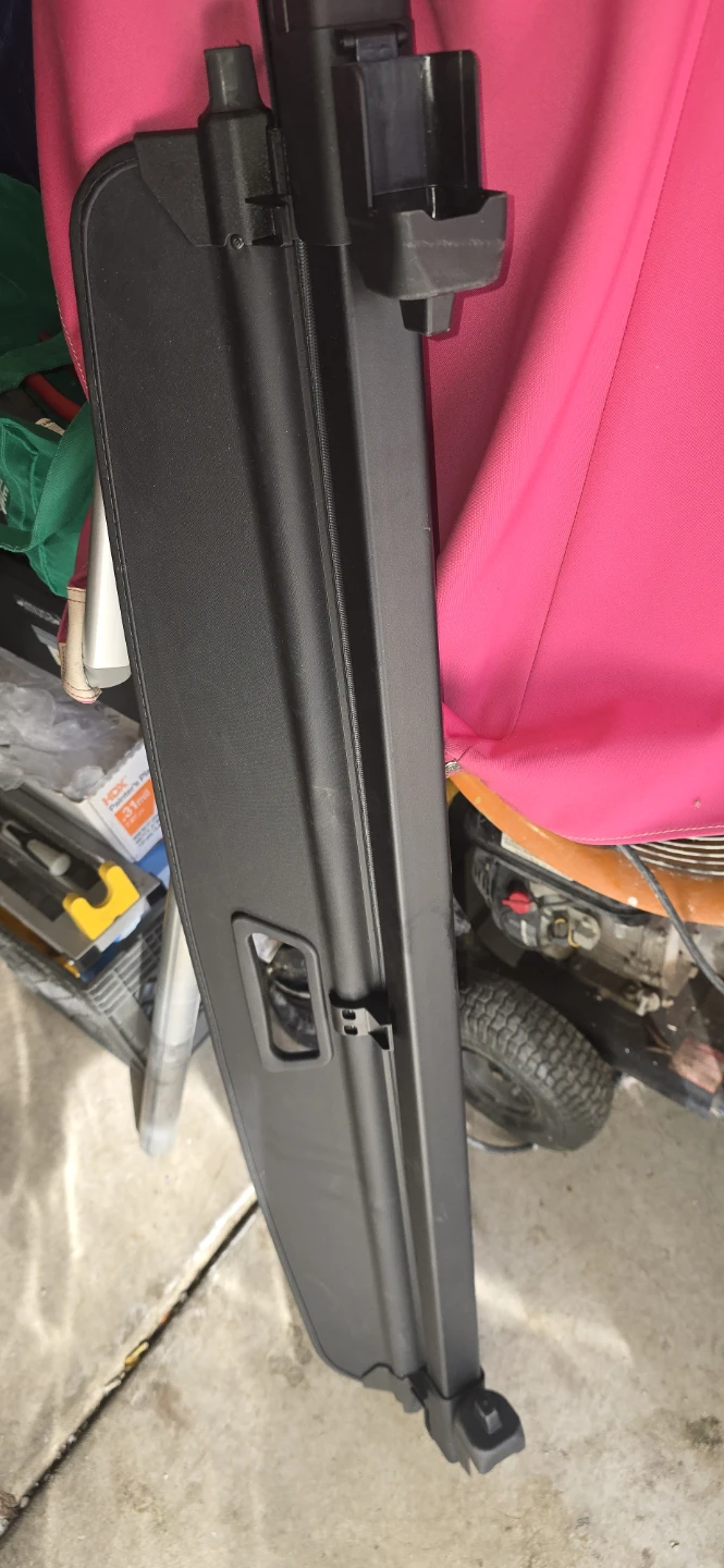 Black Cargo Cover Tonneau Cover