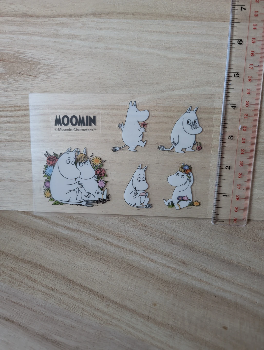 Moomin Characters Stickers, new, 1 sheet, new no tag - photo 3