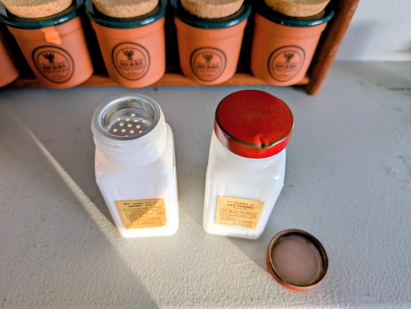 Griffiths Vintage Spice Jars Set of 5 - photo 3