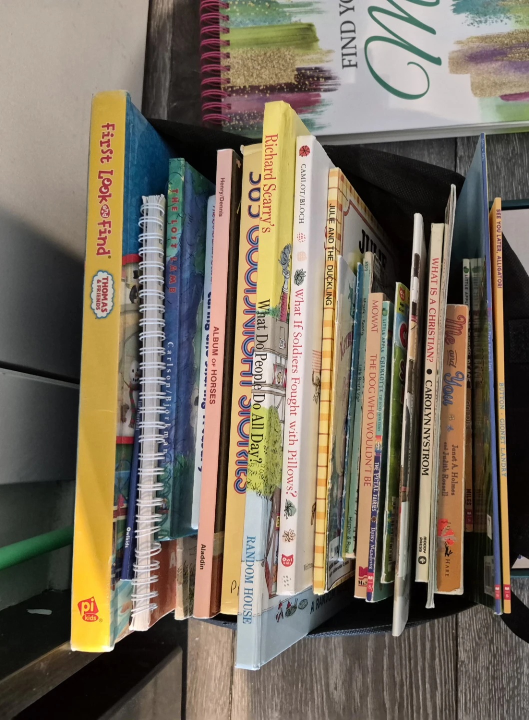 Bundle of Assorted Children's Books,Building Blocks and puzzle - photo 2