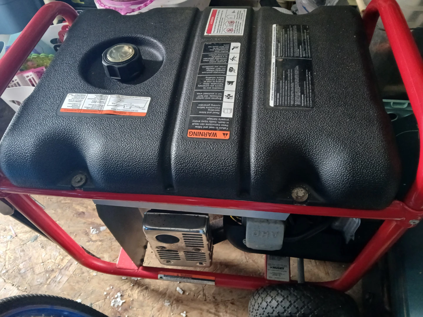 Husky 5000 Watt Portable Generator - photo 4