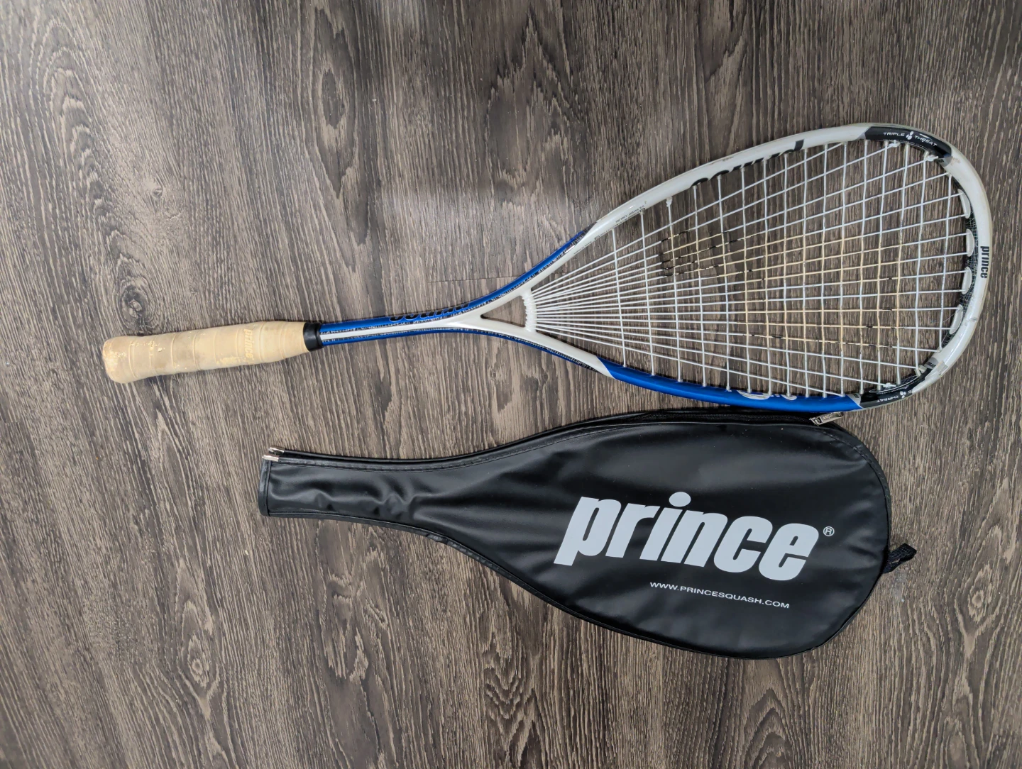 Prince Air Lightning Squash Racquet with Cover - photo 2