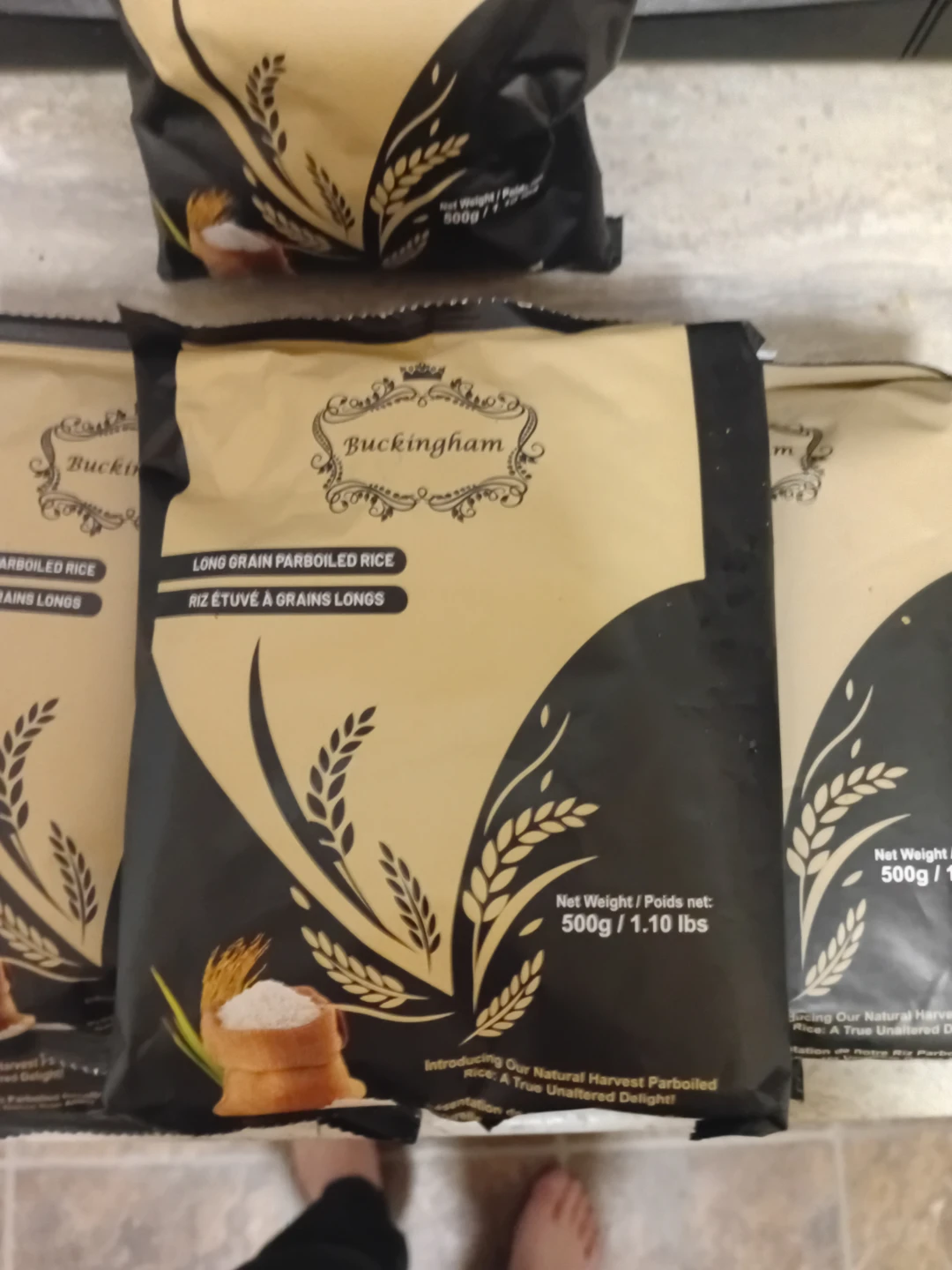 Buckingham Long Grain Parboiled Rice - 500g