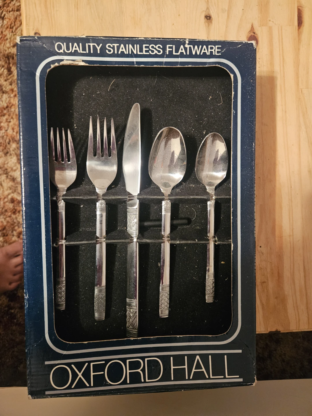 Oxford Hall Stainless Steel Flatware Set
