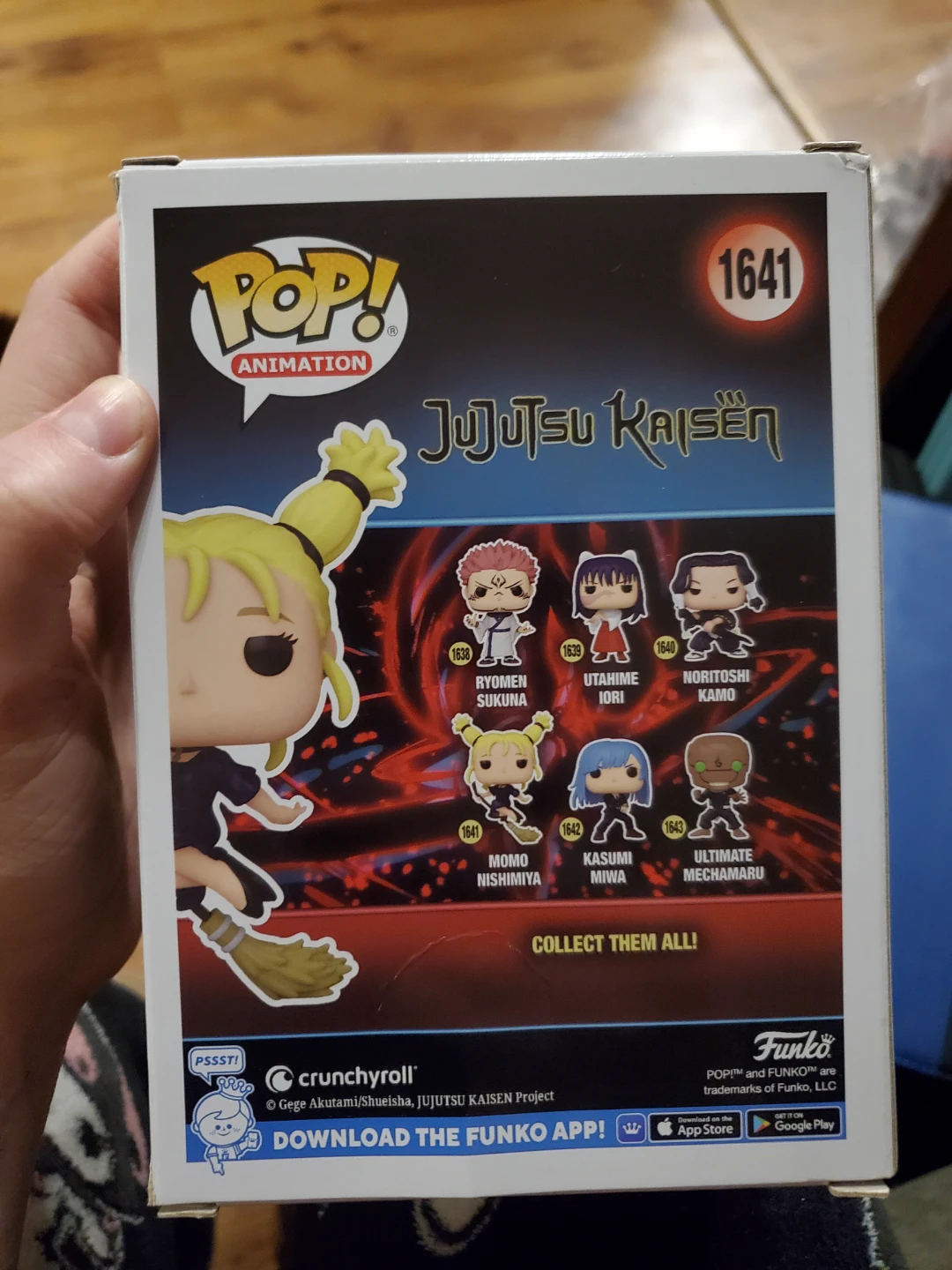 Funko Pop Jujutsu Kaisen Momo Nishimiya #1641 Vinyl Figure - photo 3