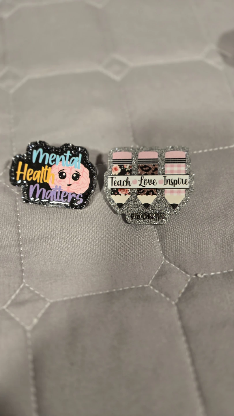 🏆Mental Health Matters & Teach Love Inspire pins