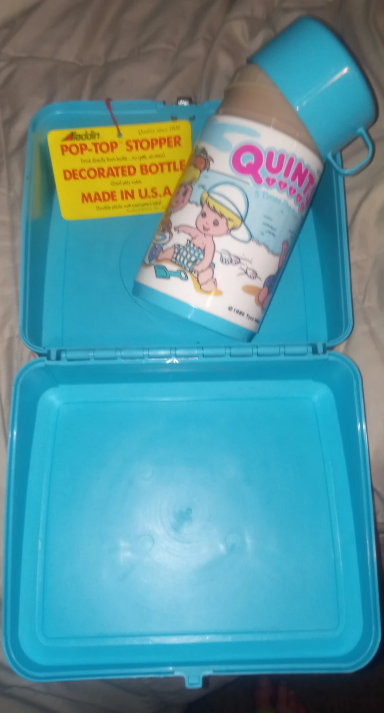 Vintage Quint's Lunch Box with Thermos by Aladdin - photo 2
