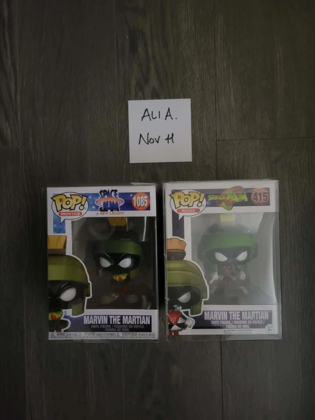 Funko Pop! Marvin The Martian Vinyl Figures (2)