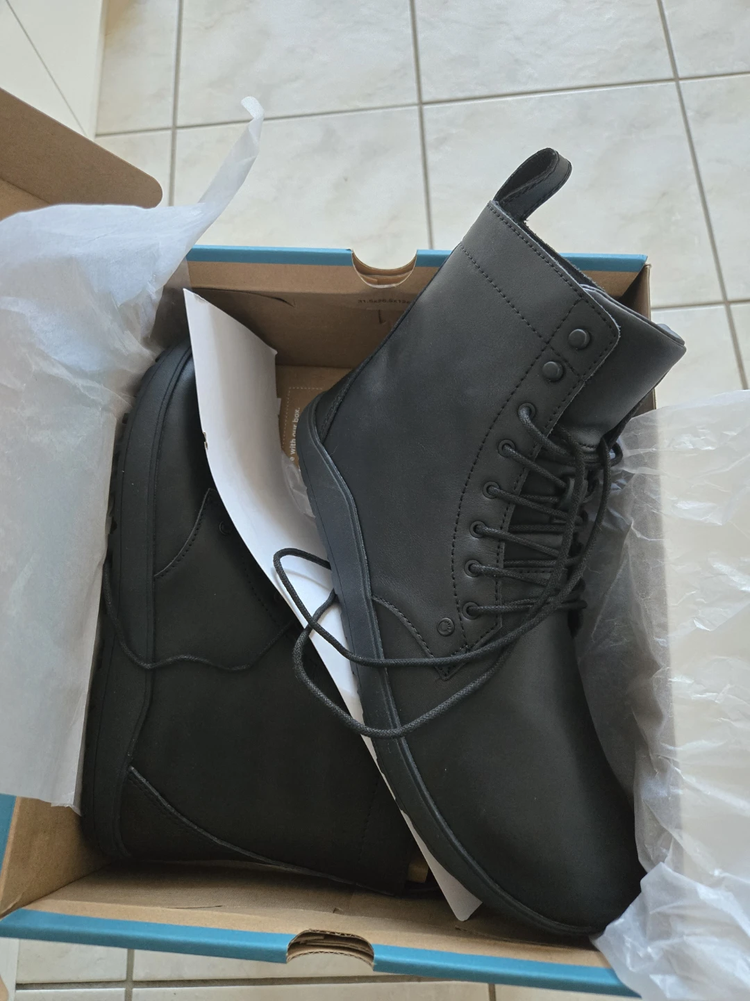 Barefoot unisex shoes, Xero Shoes, Black Leather Boots - photo 2