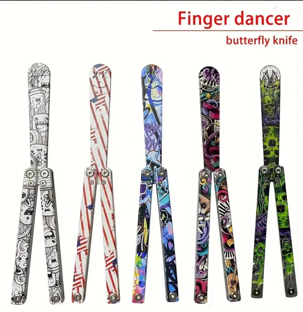 Finger Dancer Butterfly Knife Style Toy - photo 3