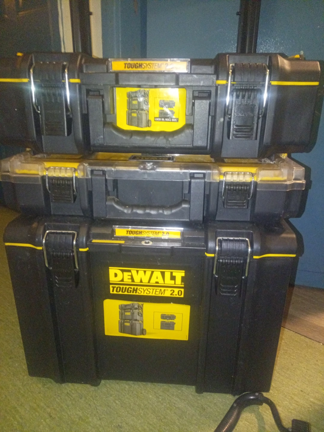 DeWalt ToughSystem 2.0 Tool Storage Boxes (Set of 3)