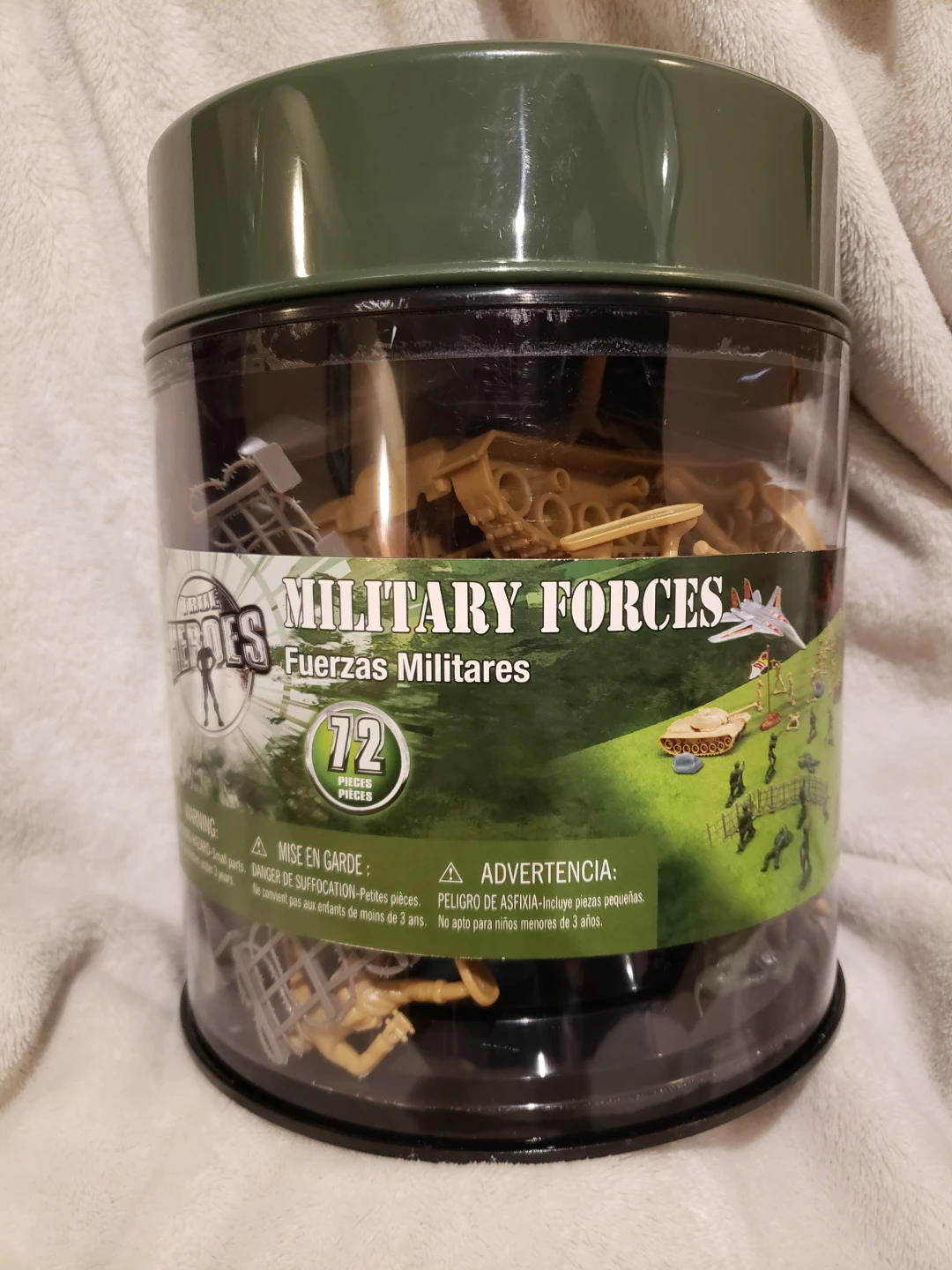 Kruize Heroes Military Forces Playset - 72 Pieces - photo 2