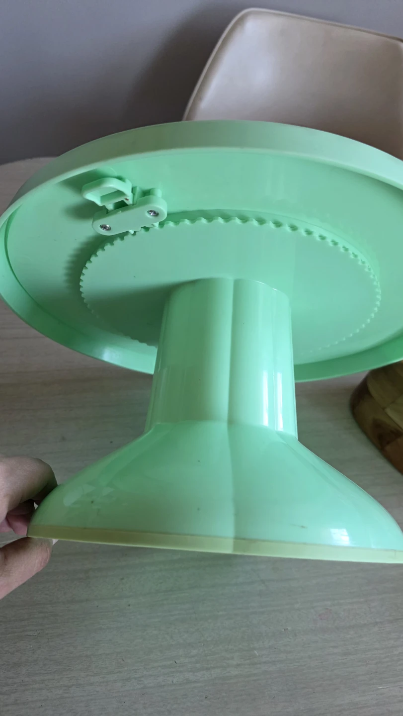 Mint Green Cake Stand with Dome - photo 5
