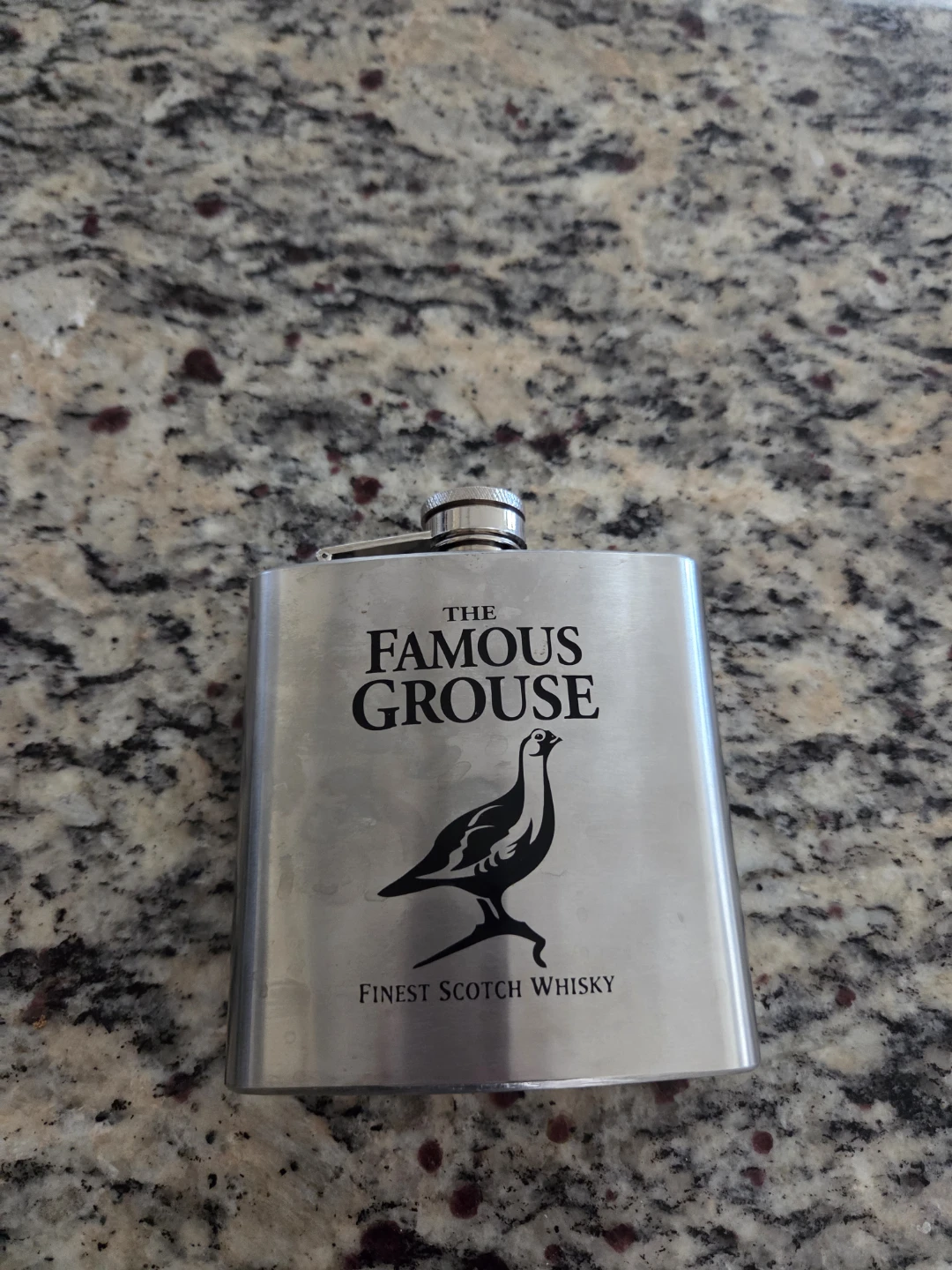 The Famous Grouse Stainless Steel Flask