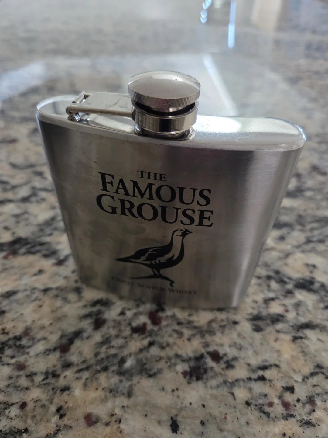 The Famous Grouse Stainless Steel Flask - photo 2
