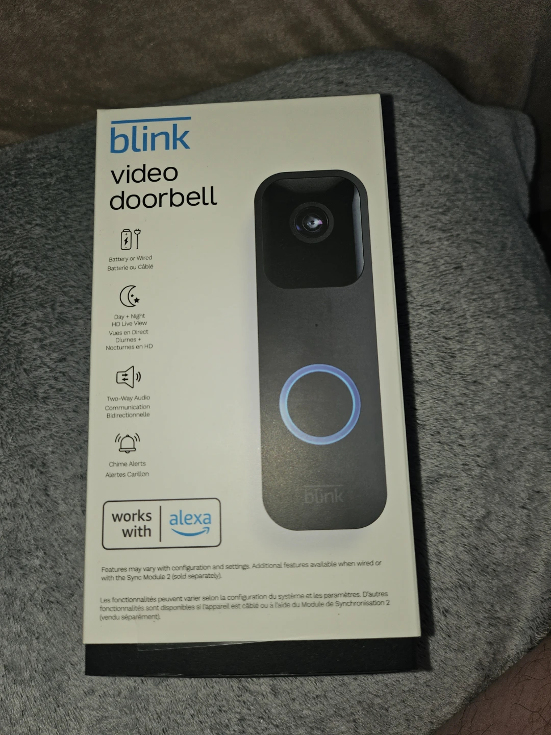 Blink Video Doorbell with Sync Module 2