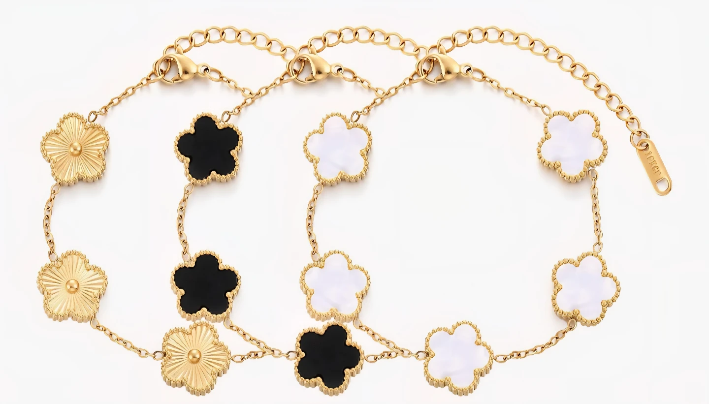 Clover Bracelets for Set Women