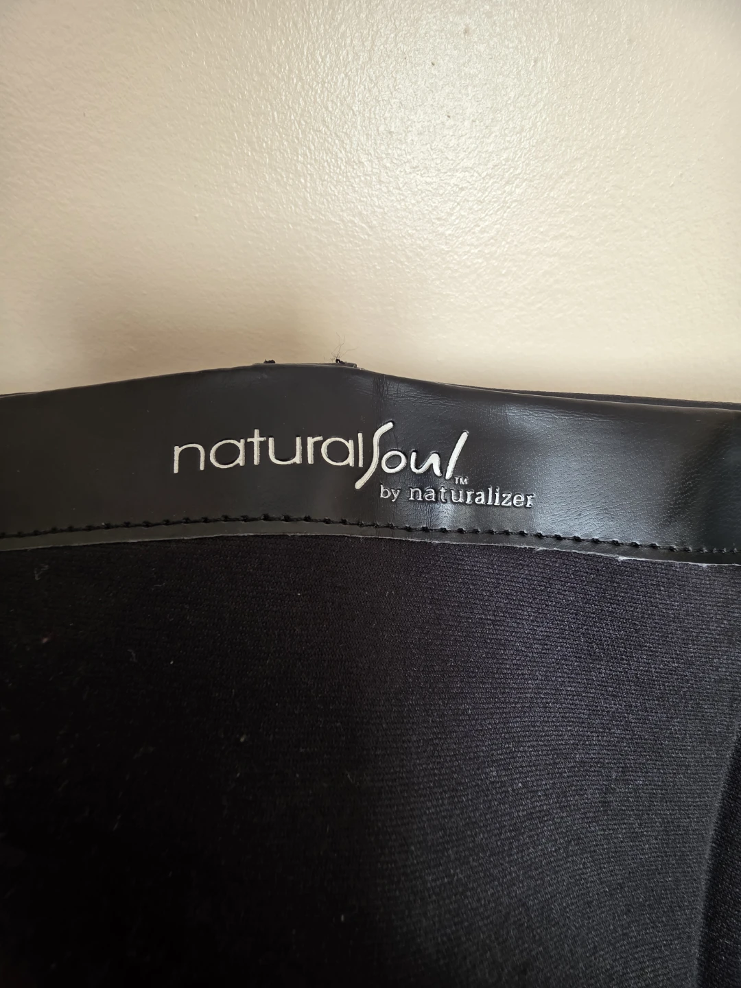Natural Soul by Naturalizer Black Knee-High Boots Size 7 Medium - photo 4