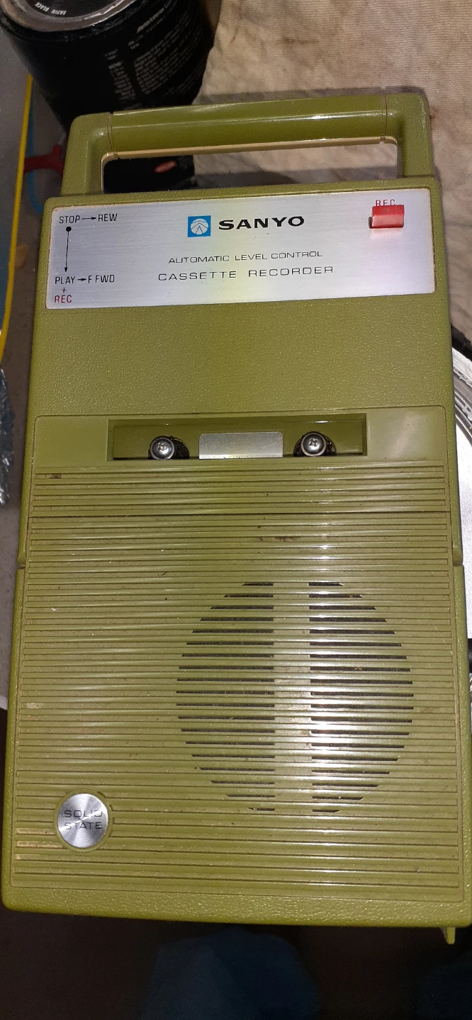 Sanyo Cassette Recorder