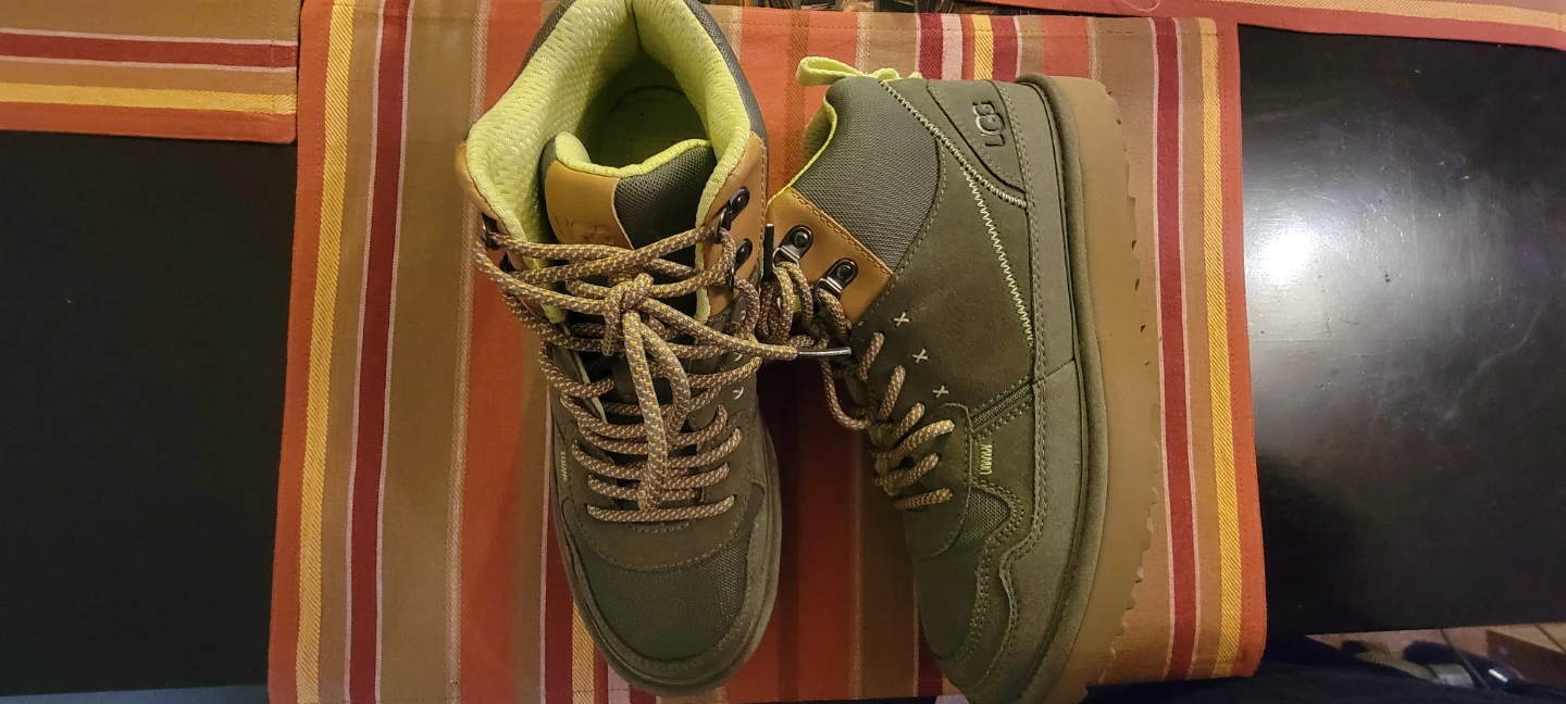 Ugg womens hiking or high top sneakers 9.5