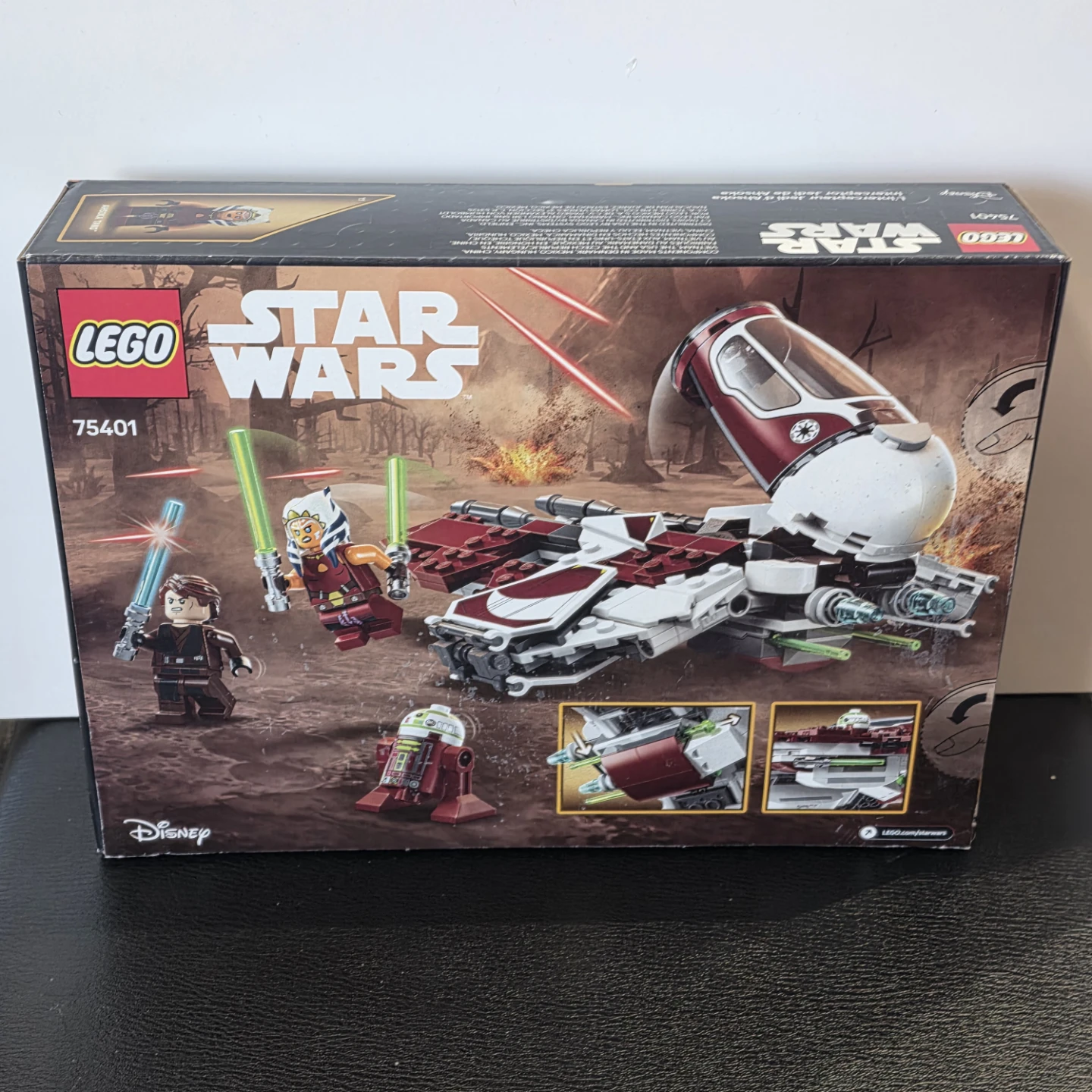 LEGO Star Wars Ahsoka's Jedi Interceptor 75401 *BRAND NEW - photo 2