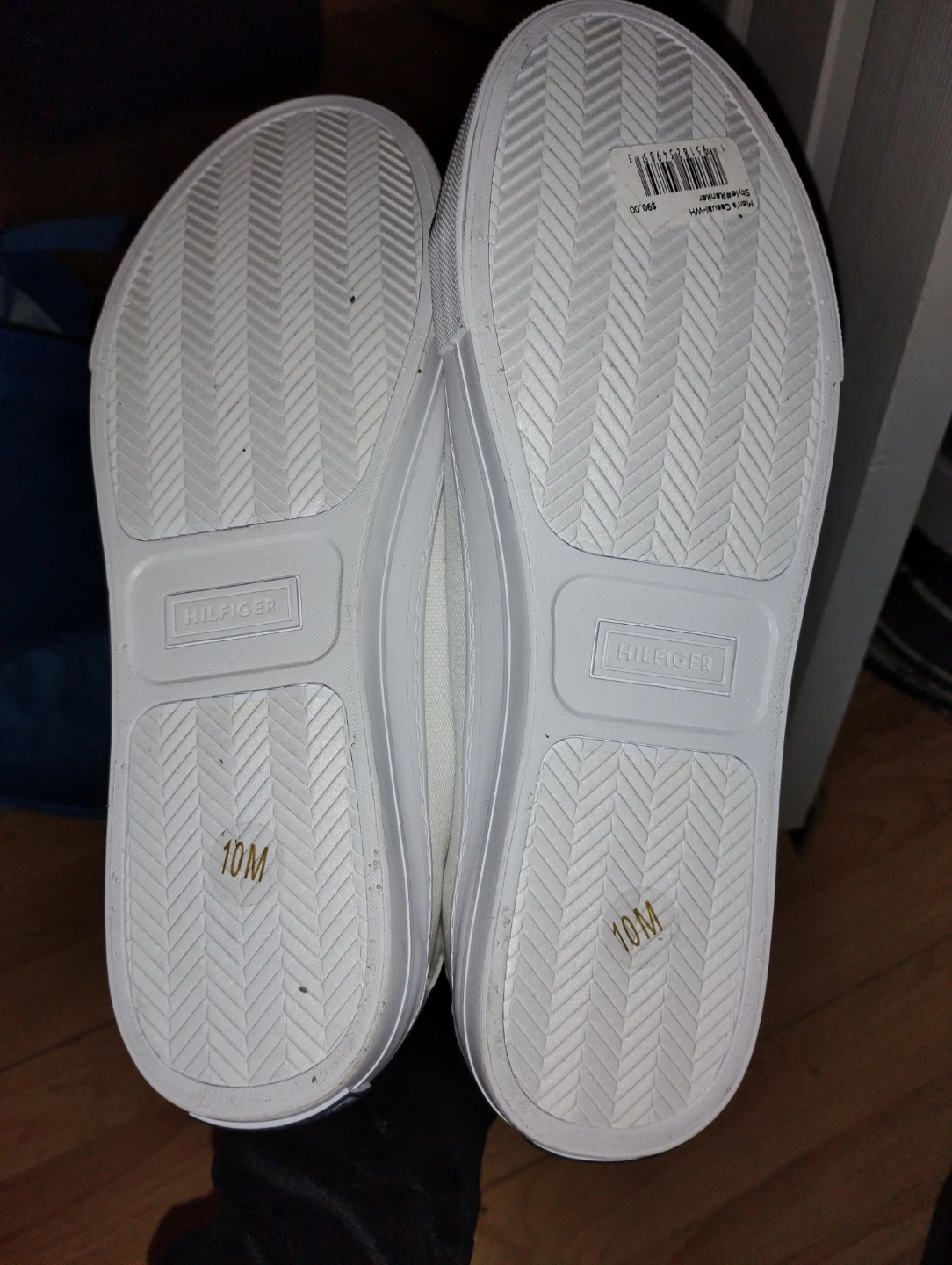 Tommy Hilfiger White Sneakers - Size 10 - photo 4