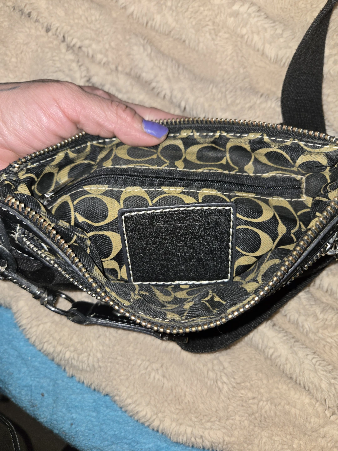 Coach Black Signature Crossbody Bag - photo 3