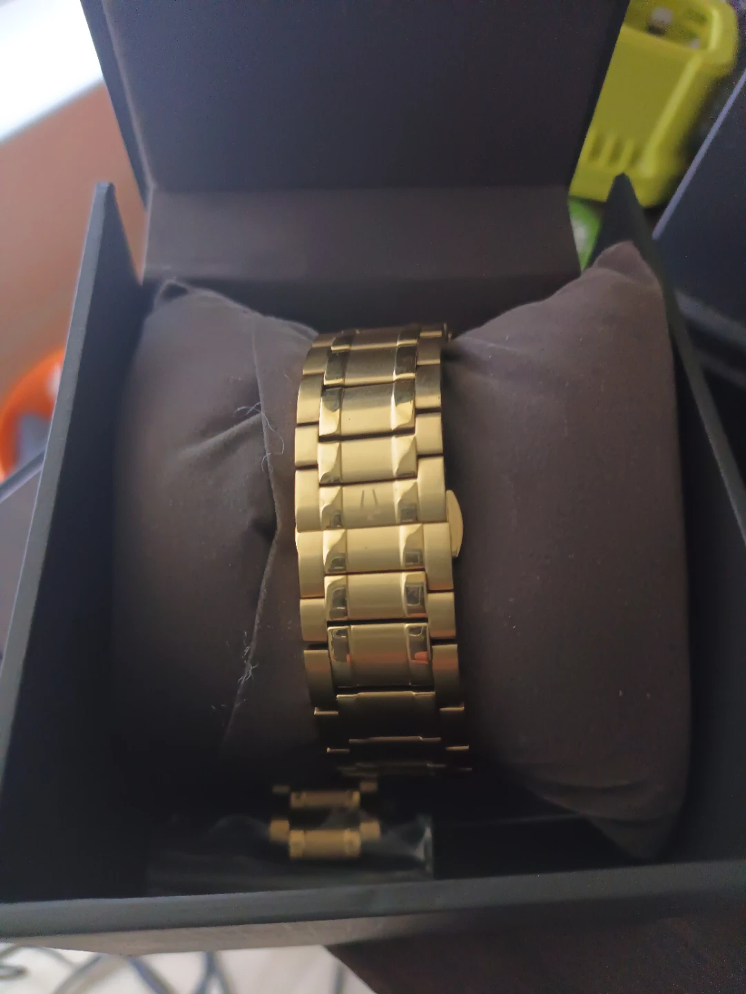 Bulova Gold-Tone Chronograph Watch with Date - photo 2