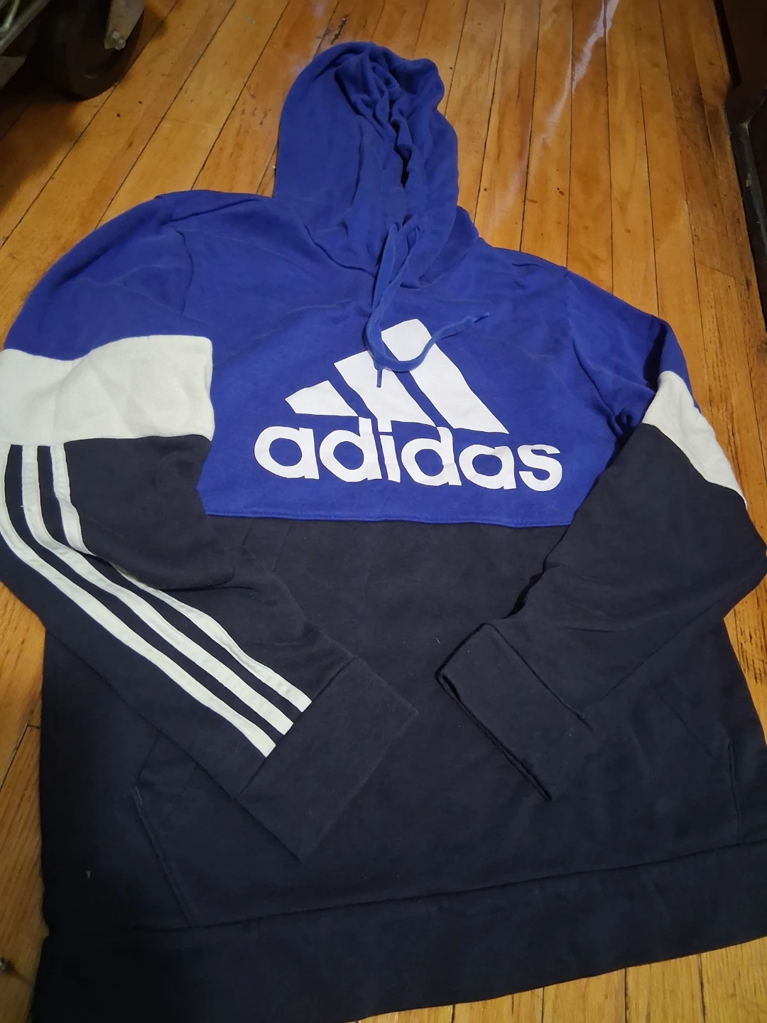 Adidas Colorblock Hoodie with Logo