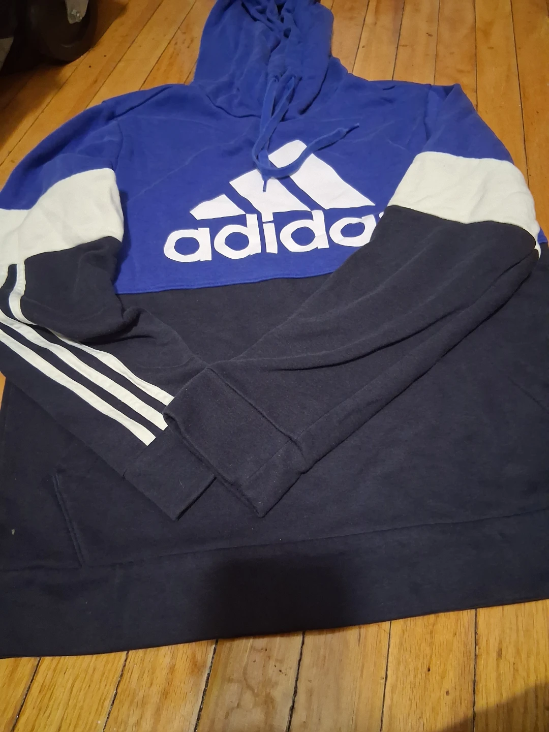 Adidas Colorblock Hoodie with Logo - photo 2