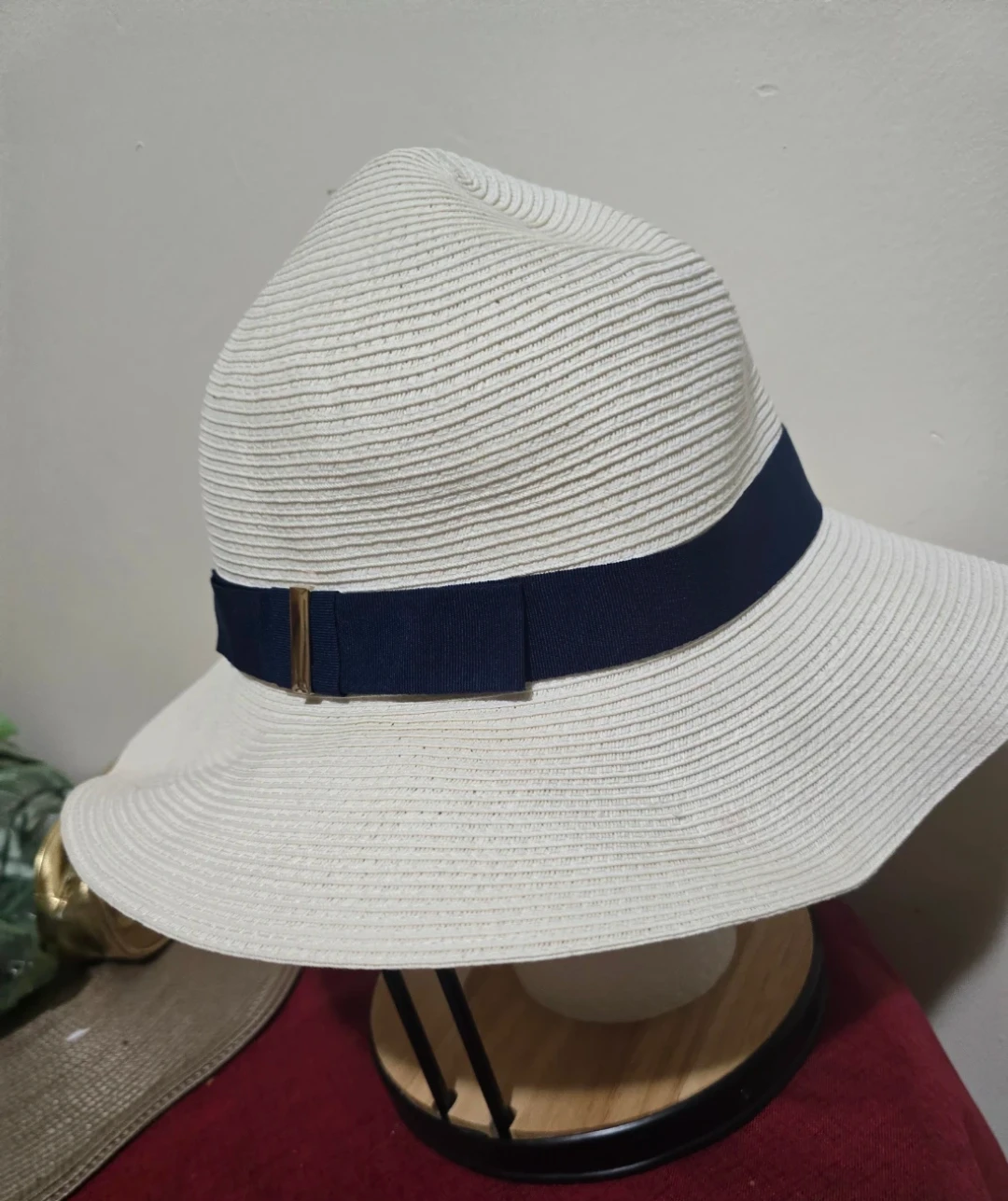 Scala Women's White Sun hat polka Dot interior - photo 5