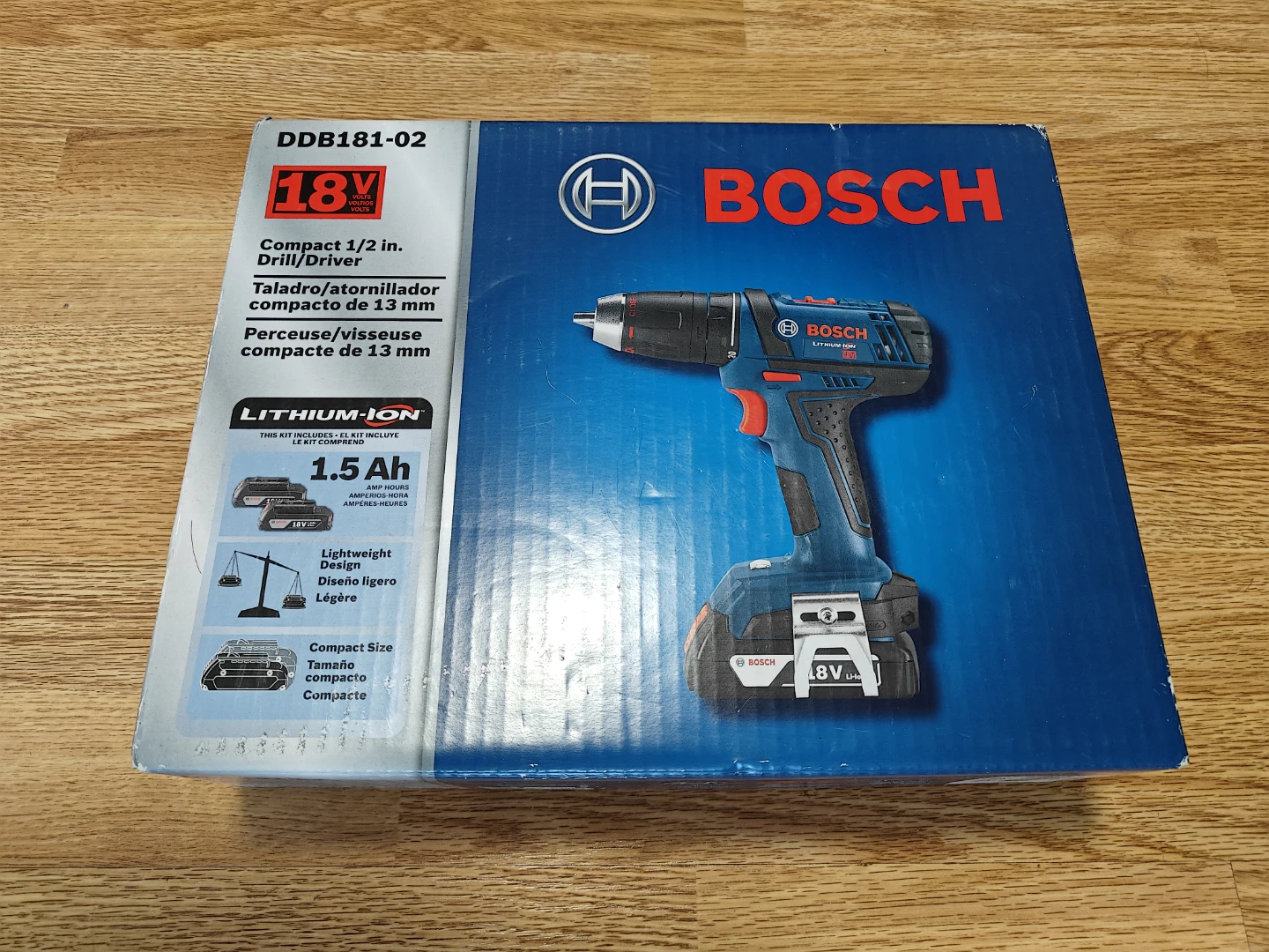 Bosch 18V Compact 1/2 in. Drill/Driver DDB181-02
