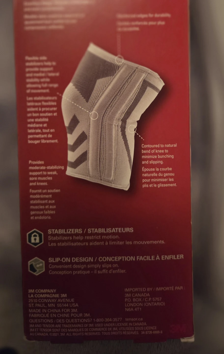 Tensor Knee Brace with Side Stabilizers LG/G - photo 2