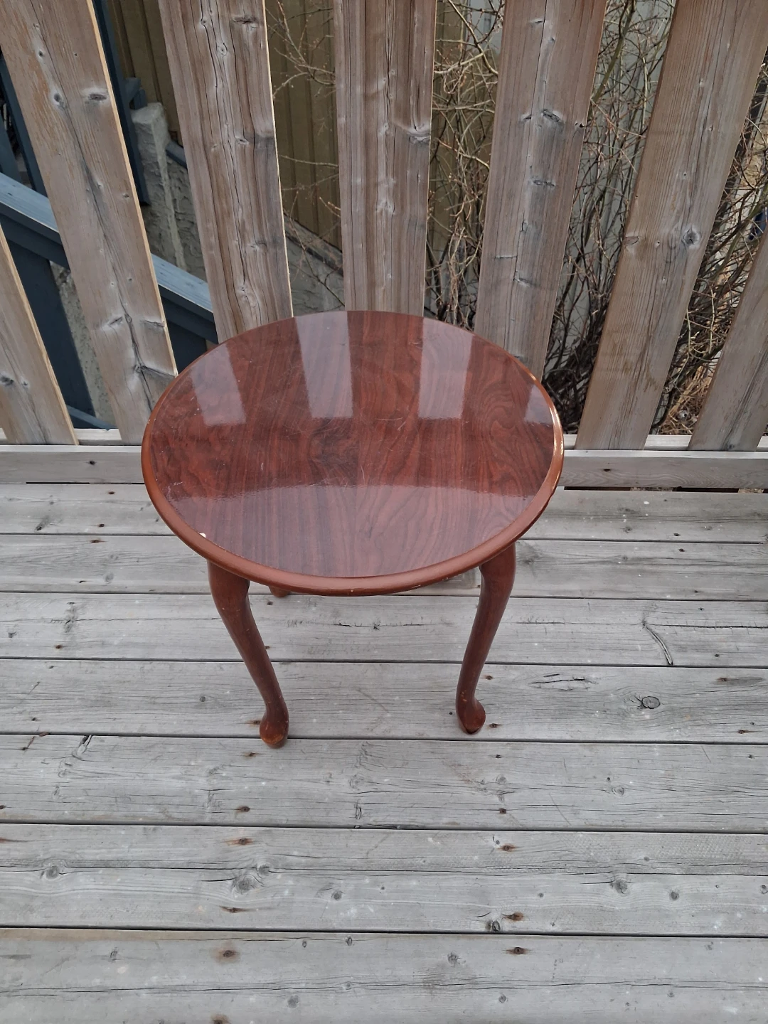 Wooden Side Table with Drawer - photo 2