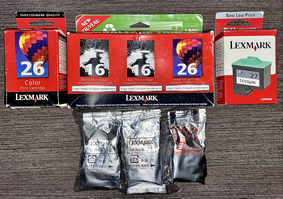LEXMARK Ink – Brand New, Sealed!!🏆