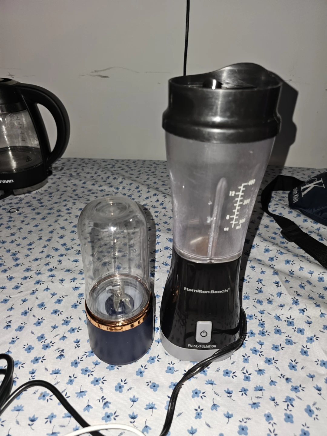 Hamilton Beach Personal Blender and Black+Decker Sandwich Maker