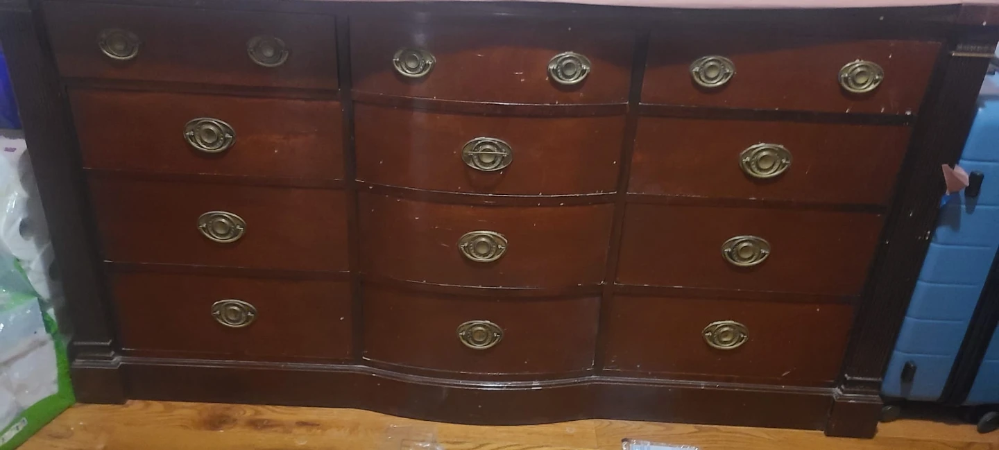 Antique Cherry Wood Dresser