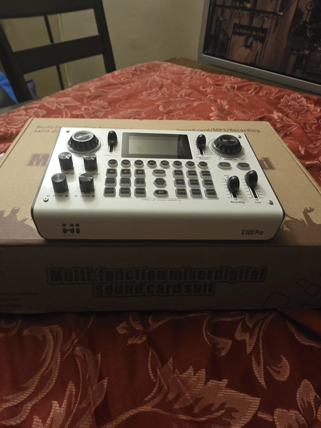 MAONO C100 Pro Multi-Function Mixer Digital Sound Card
