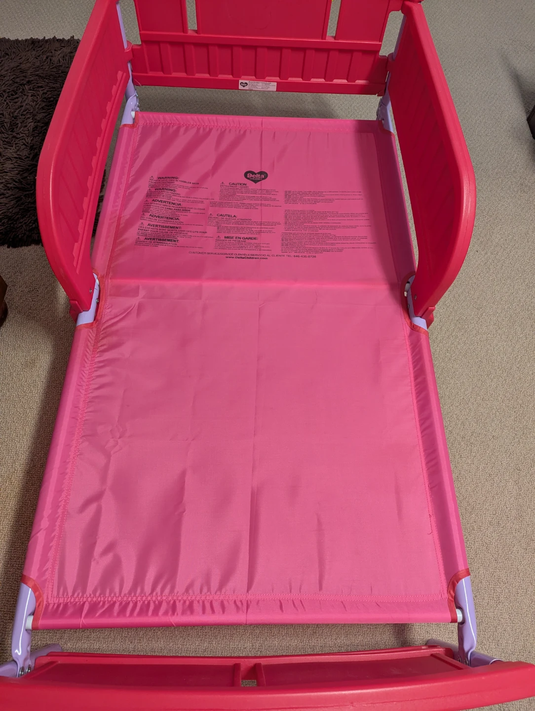 Disney Minnie Mouse Toddler Bed