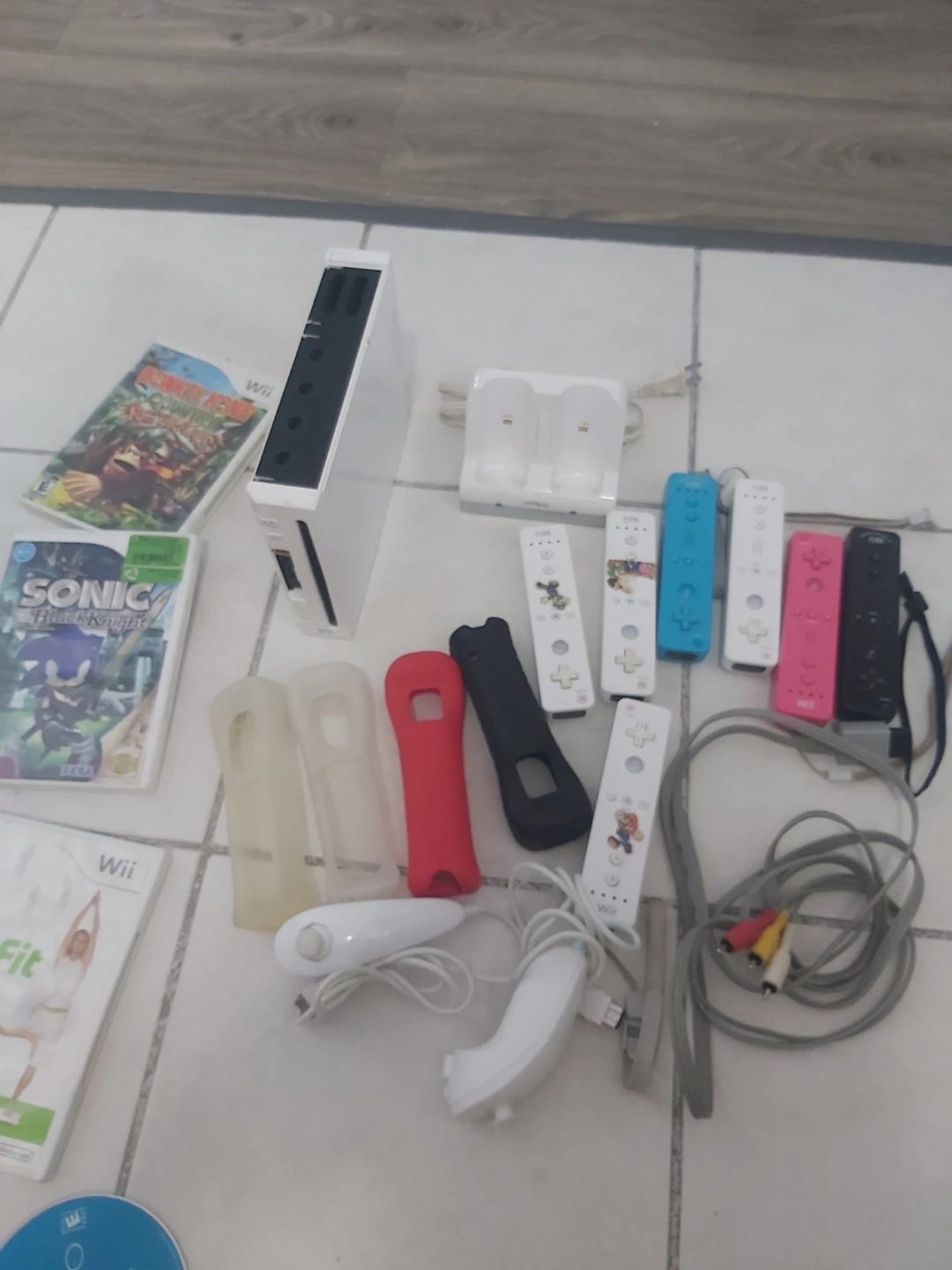 Nintendo Wii Console with Games and Accessories