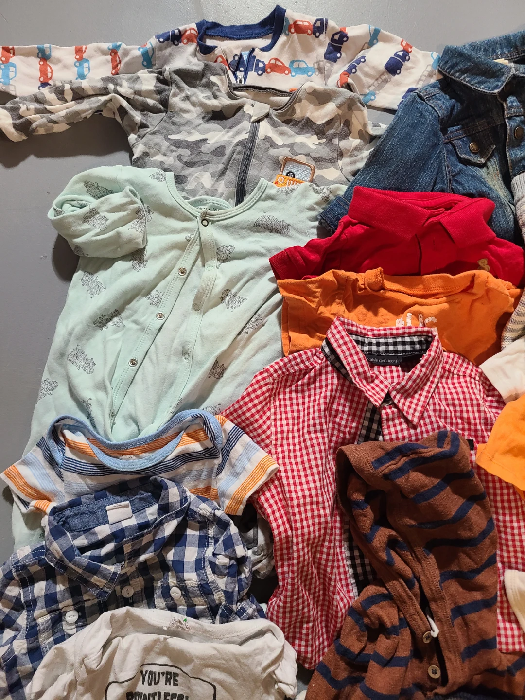 Bundle of Baby Boy Clothes, 6-12 months - photo 2