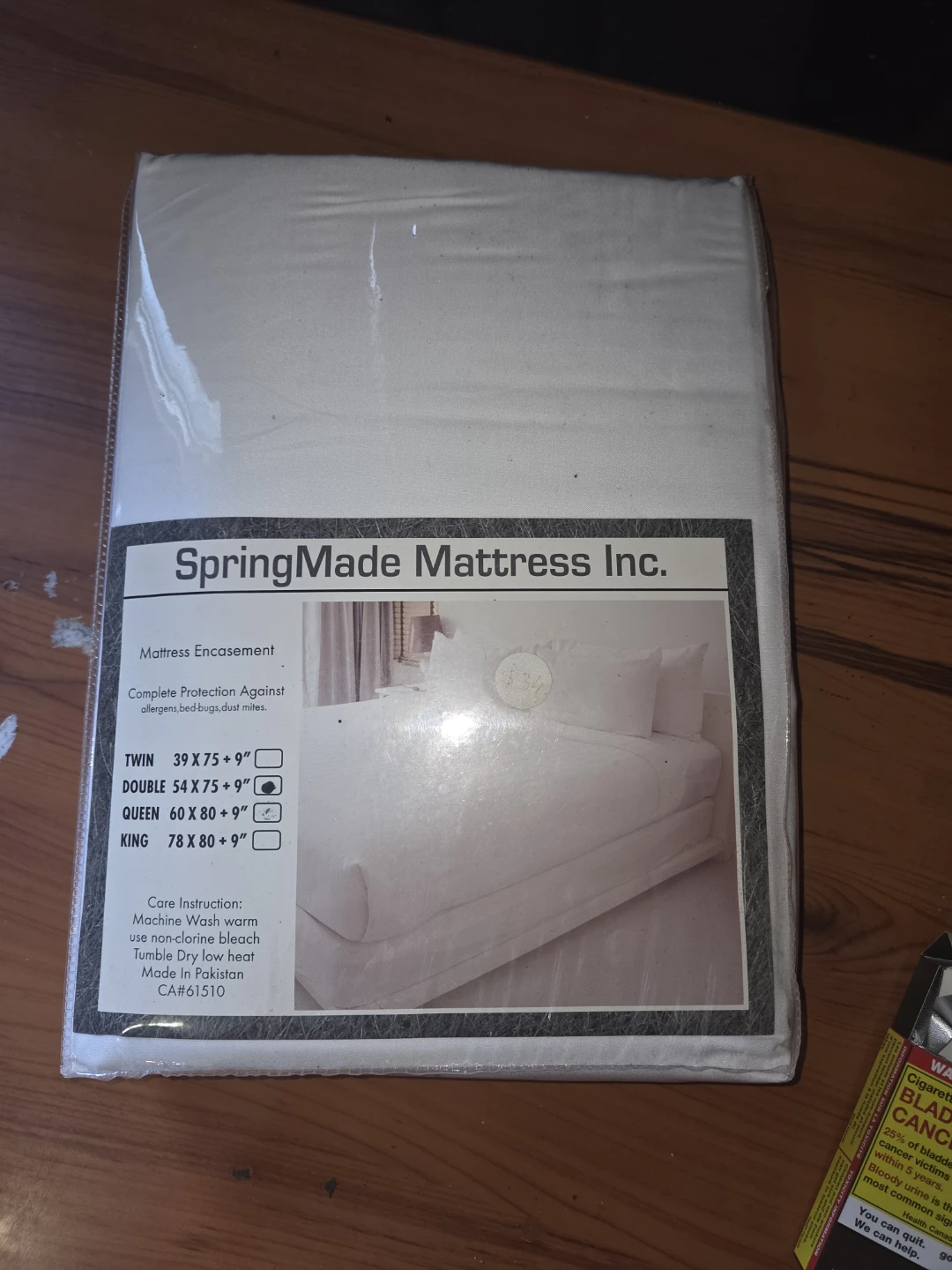 SpringMade Mattress Inc. Mattress Encasement - Queen Size