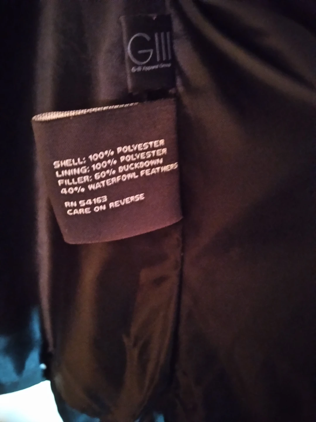 Kenneth Cole Reaction Down Jacket - Black, Size M - photo 4