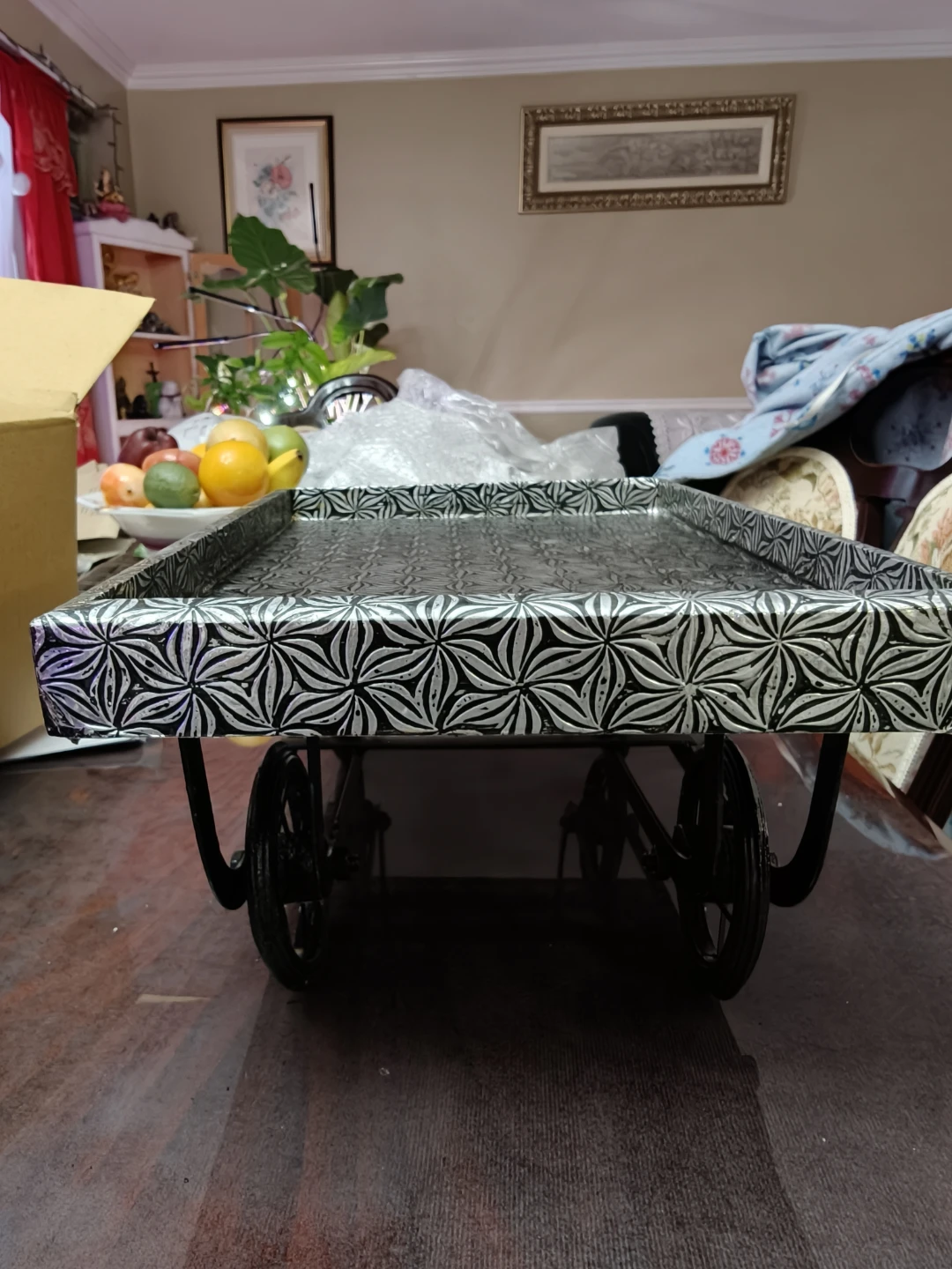 Decorative Serving Cart Tray - photo 5