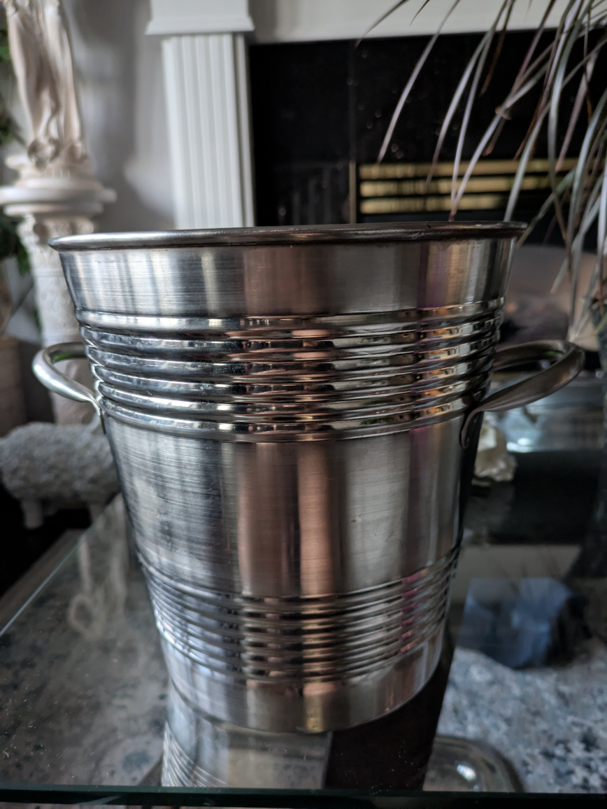 🏆BRAND NEW stainless steel  ice bucket /wine chiller