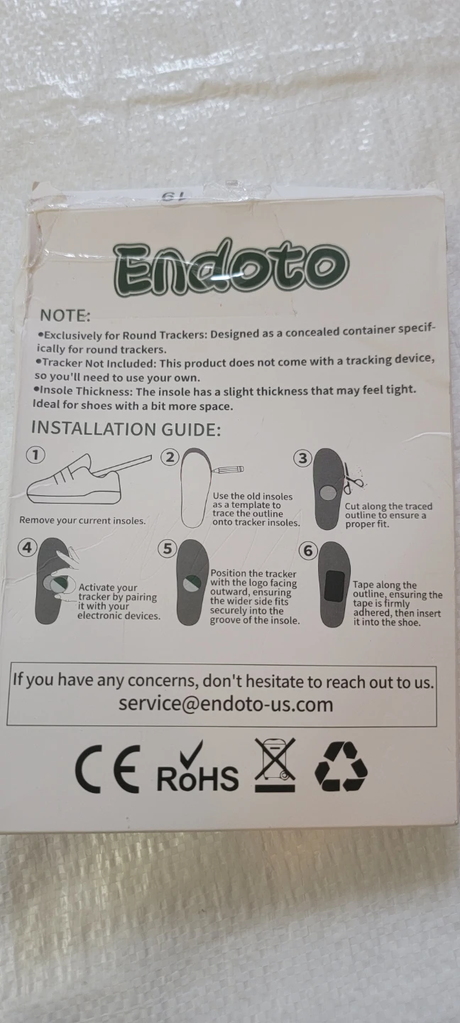 Endoto Shoe Insoles for AirTag Tracker - photo 5