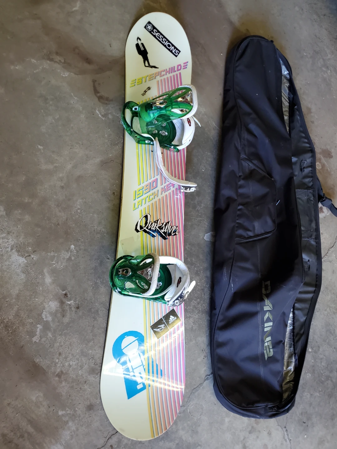 Sessions Stepchild Latchkey Snowboard 159cm
