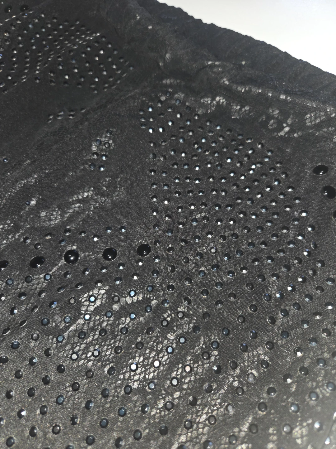 LIKE NEW H&M Black Sequin Pants - EUR 40 / US 10 - photo 2